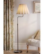 Laura Ashley Holwell Floor Lamp Antique Bronze With Shade - Image 4