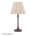 Laura Ashley Holwell Table Lamp Antique Bronze With Shade