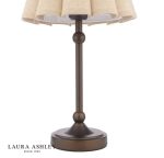 Laura Ashley Holwell Table Lamp Antique Bronze With Shade - Image 3