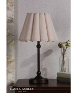 Laura Ashley Holwell Table Lamp Antique Bronze With Shade - Image 5