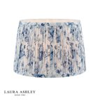 Laura Ashley Adwick Trail Blue Cotton Tapered Drum Shade 30cm/12 inch