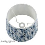 Laura Ashley Adwick Trail Blue Cotton Tapered Drum Shade 30cm/12 inch - Image 3