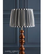 Laura Ashley Denwick Blue Cotton Tapered Drum Shade 30cm/12 inch - Image 4