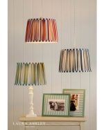 Laura Ashley Denwick Blue Cotton Tapered Drum Shade 30cm/12 inch - Image 5