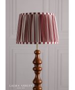 Laura Ashley Denwick Red Cotton Tapered Drum Shade 30cm/12 inch - Image 4