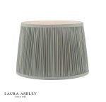 Laura Ashley Hemsley Green 100% Silk Empire Shade 25cm/10 Inch