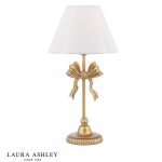 Laura Ashley Larkfield Table Lamp Antique Gold With Shade
