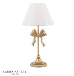 Laura Ashley Larkfield Table Lamp Antique Gold With Shade