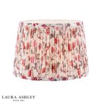 Laura Ashley Lingmell Trail Cream Cotton Tapered Drum Shade 30cm/12 inch