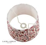 Laura Ashley Lingmell Trail Cream Cotton Tapered Drum Shade 30cm/12 inch - Image 2