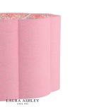Laura Ashley Loveston Pink Cotton Scalloped Shade 38cm/15 Inch - Image 2