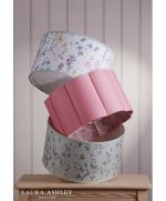 Laura Ashley Wild Meadow Multi Blue Cotton Drum Shade 38cm/15 Inch - Image 6