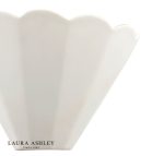 Laura Ashley Scallop Wall Washer White Ceramic - Image 3