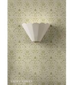 Laura Ashley Scallop Wall Washer White Ceramic - Image 4