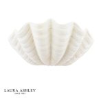Laura Ashley Shell Wall Washer White Ceramic