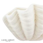 Laura Ashley Shell Wall Washer White Ceramic - Image 2