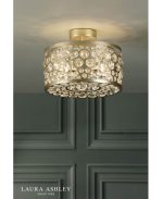 Laura Ashley Tilbrook 3lt Flush Matt Champagne & Crystal - Image 5