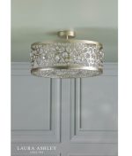 Laura Ashley Tilbrook 4lt Flush Matt Champagne & Crystal - Image 6