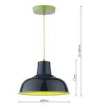 Joules Hatfield Pendant Blue & Green - Image 6