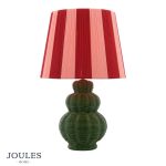 Joules Whitby Table Lamp Matt Green With Shade