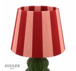 Joules Whitby Table Lamp Matt Green With Shade - Image 2